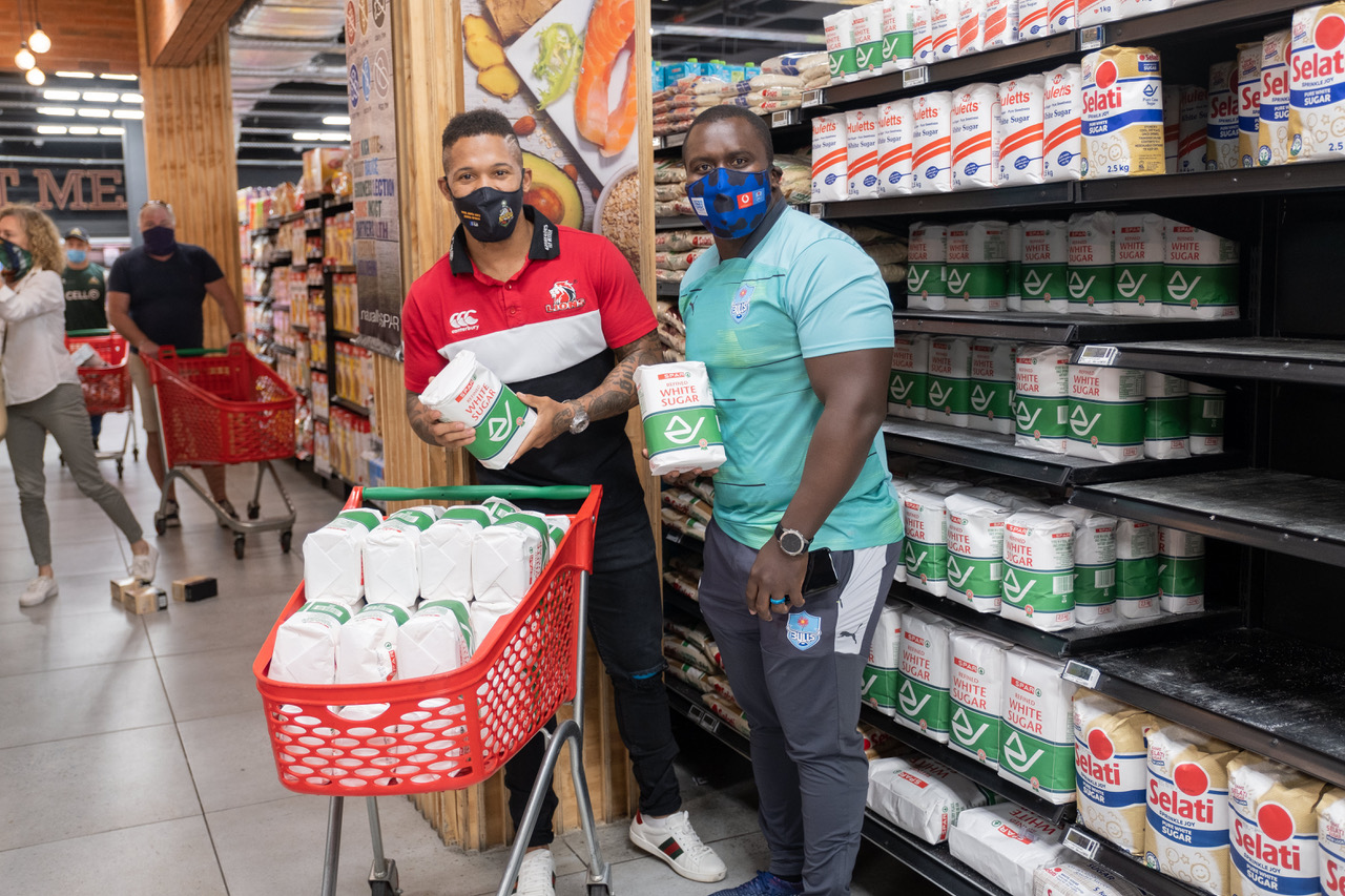 South African Rugby Legends help feed the nation!