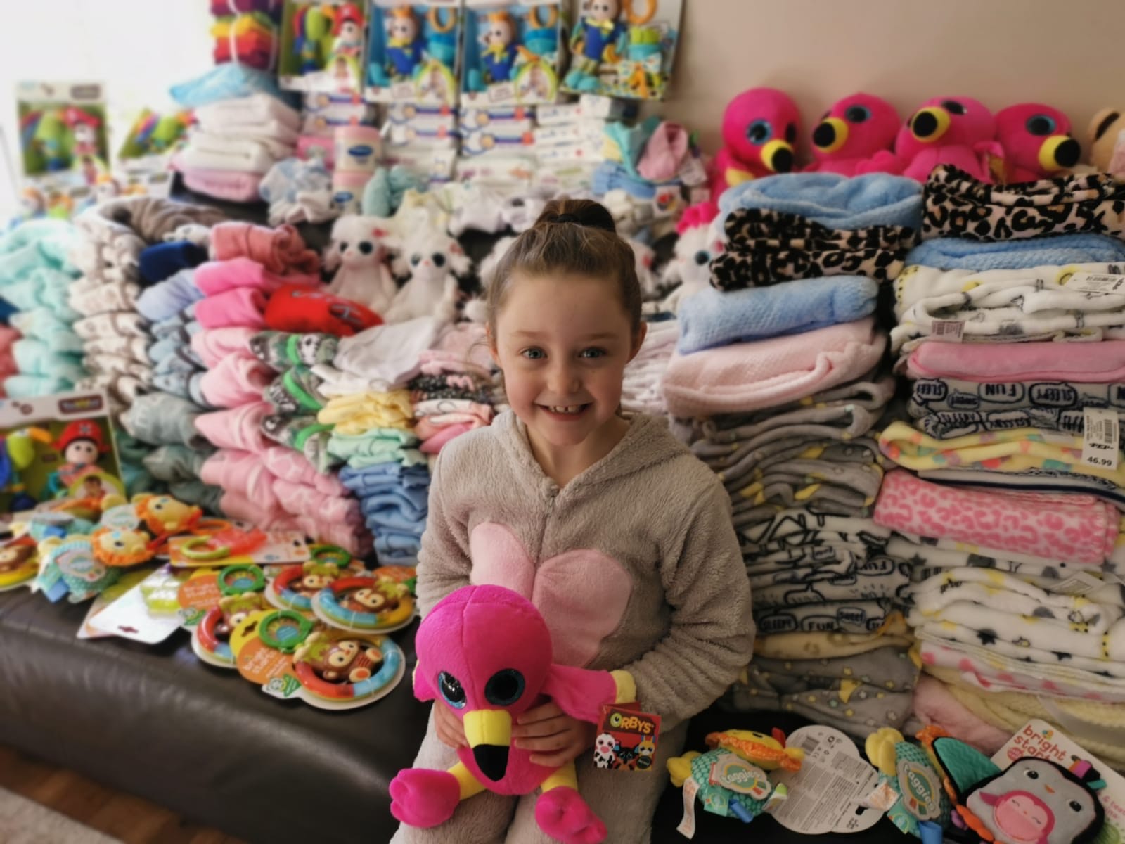 The Grace Factory 8-year-old gives up birthday gifts to donate to charity instead!
