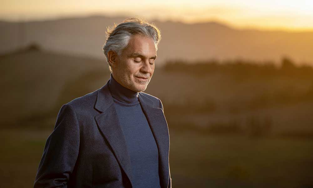 Andrea Bocelli performing "You'll Never Walk Alone" is all you need to see today!
