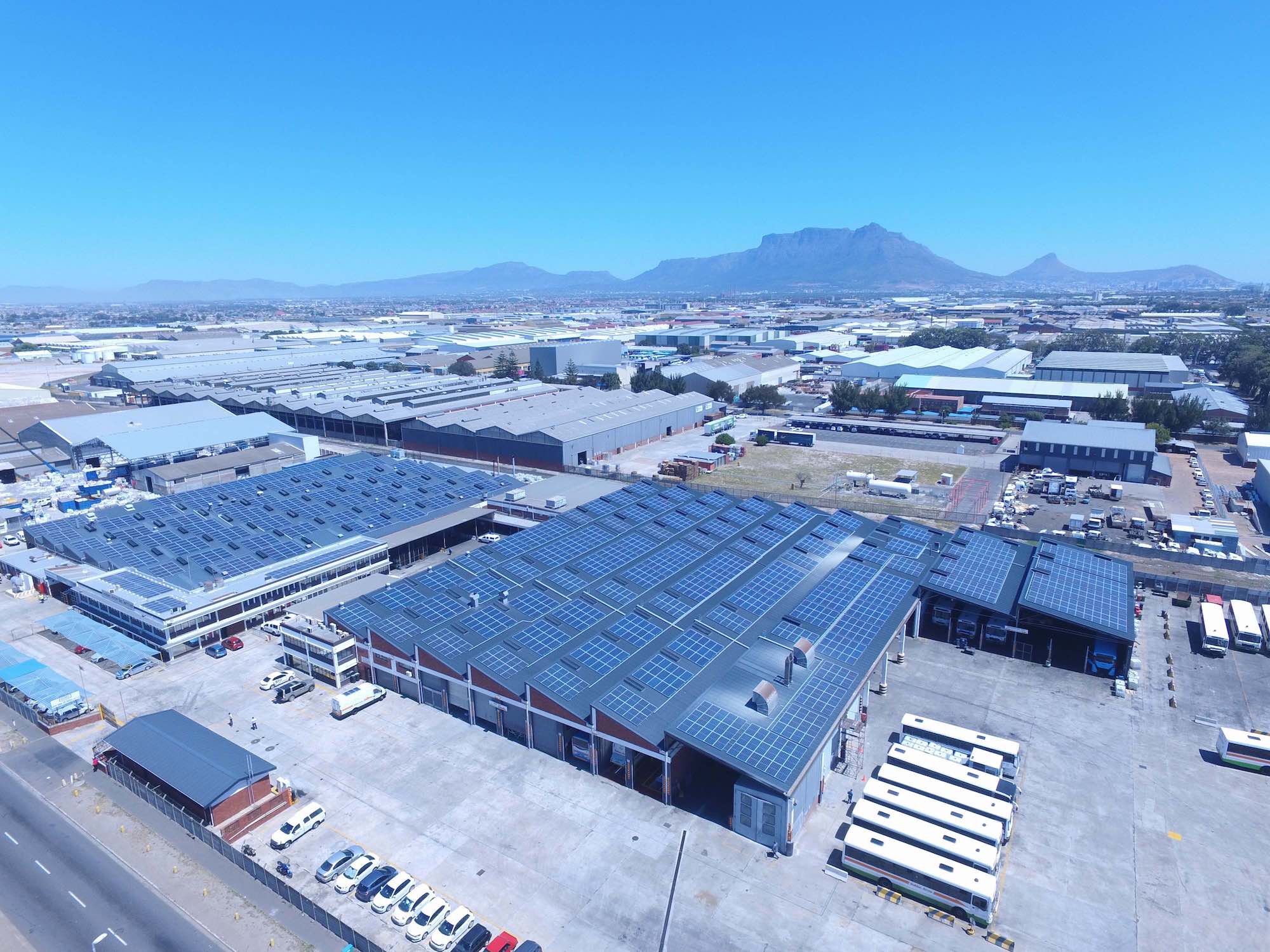 Golden Arrow Cape Town’s largest bus company becomes a net producer of green energy