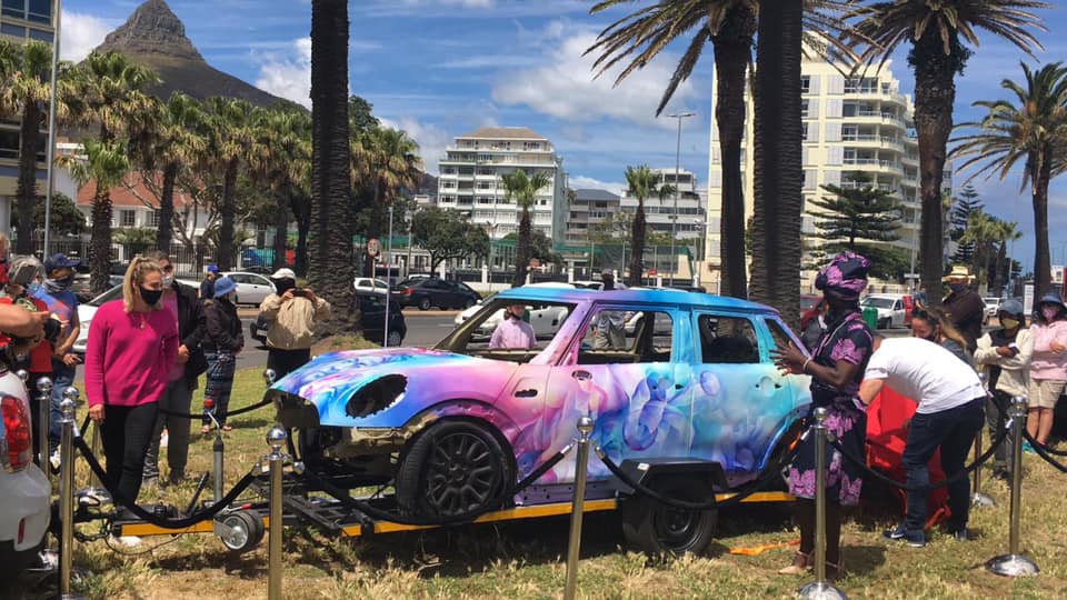 Love wins in Sea Point as torched Mini starts an incredible initiative!