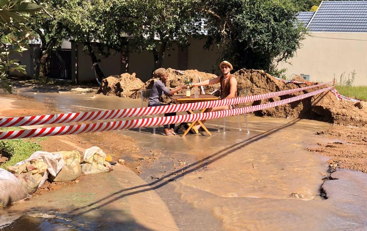 Fourways Sinkhole Teacher Spotted Having Friday Drinks