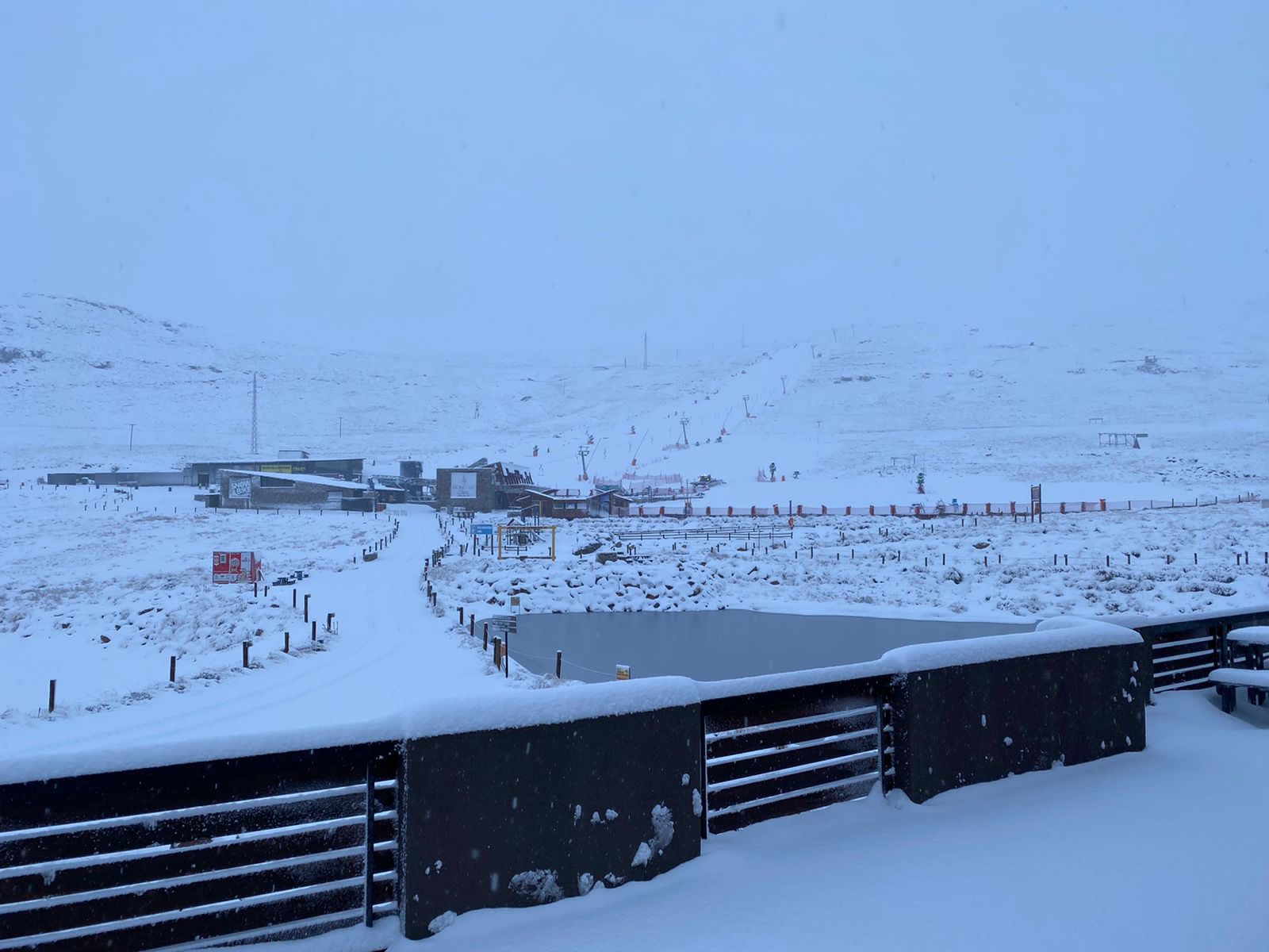 In Photos: Afriski Turns Into Winter Wonderland With Almost 20cm Of Snow Fall!
