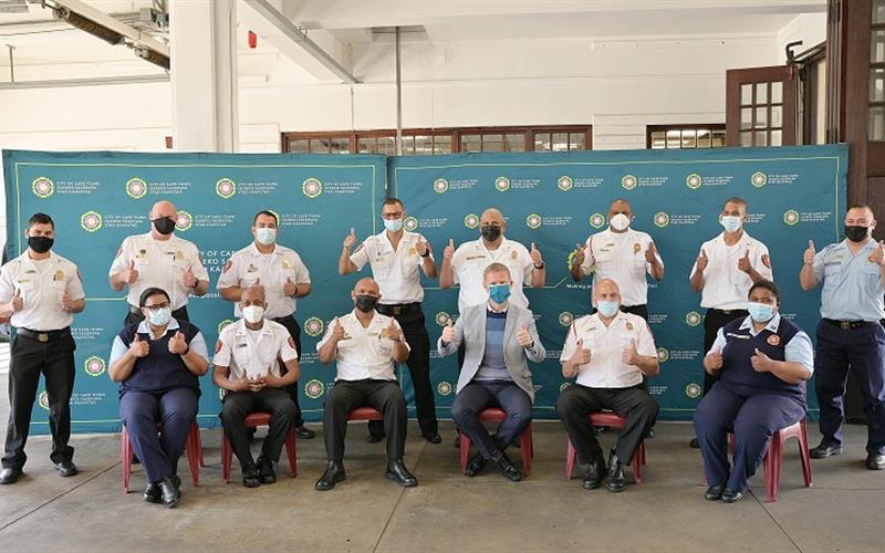 Cape Town Fire and Rescue Service Staff Awarded for Bravery!