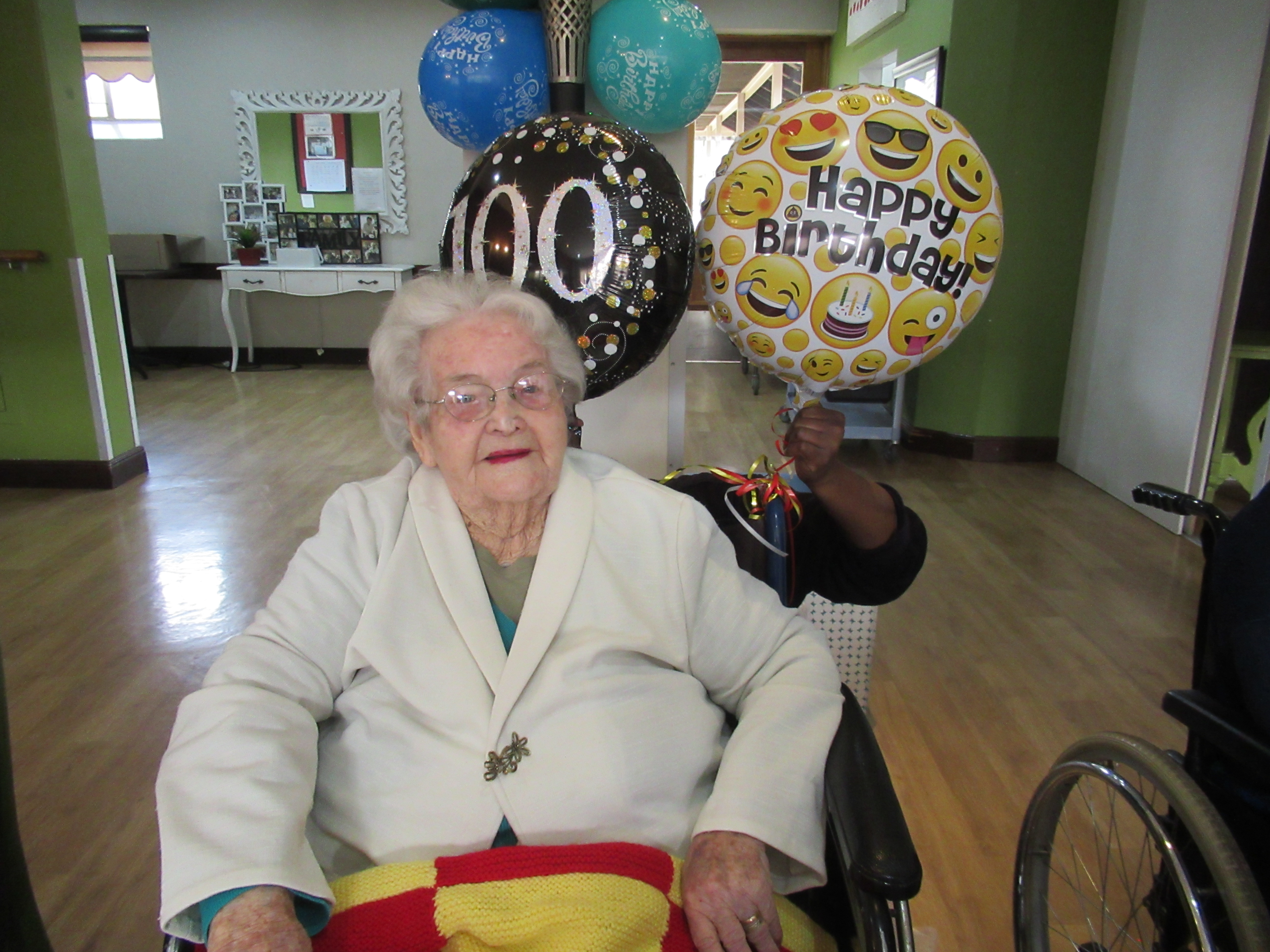 100 Years of Happiness! Irene Celebrates Her Centenary!!