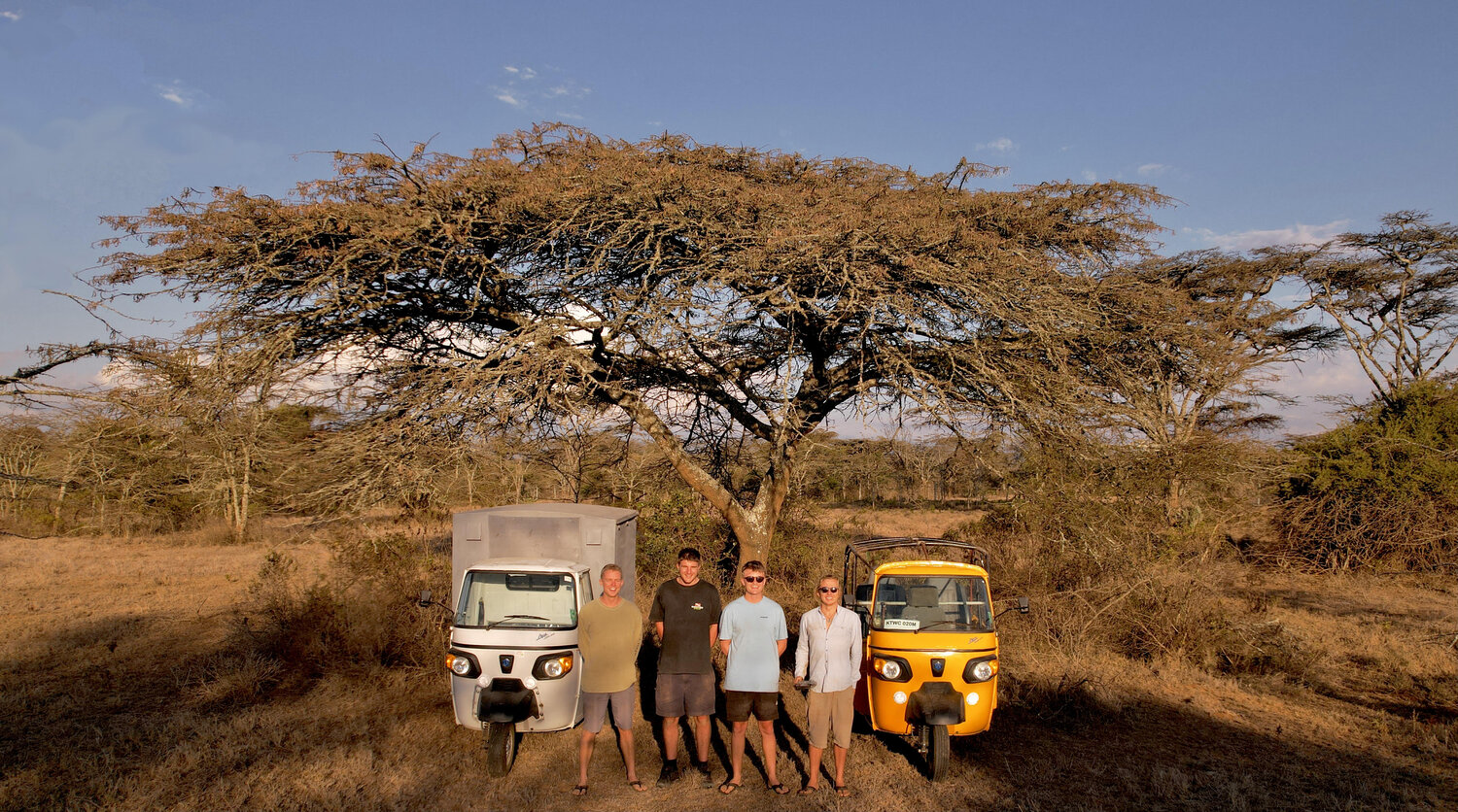 These 4 Crazy Guys Are Travelling From Kenya to Cape Town in Tuk Tuks!