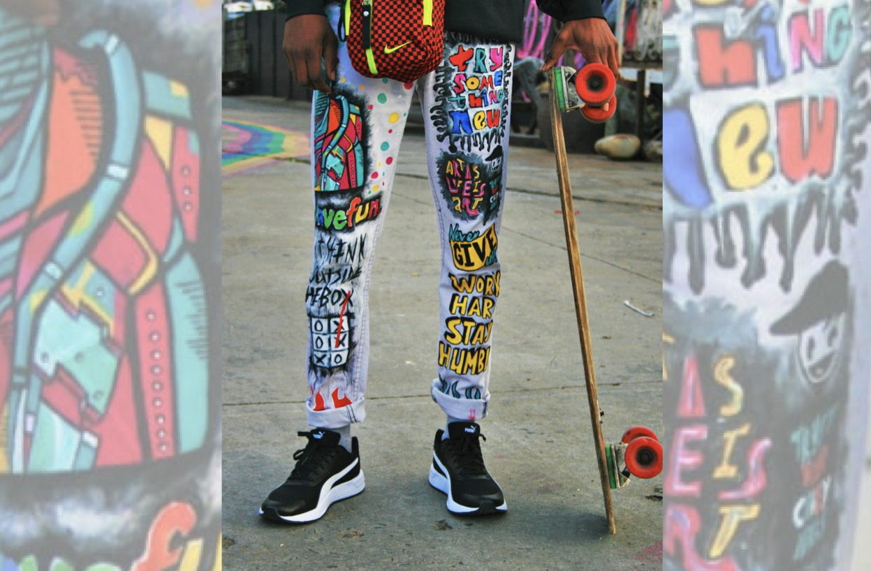 The Inspirational Story of Blessing Phiri... And "Jean Art"