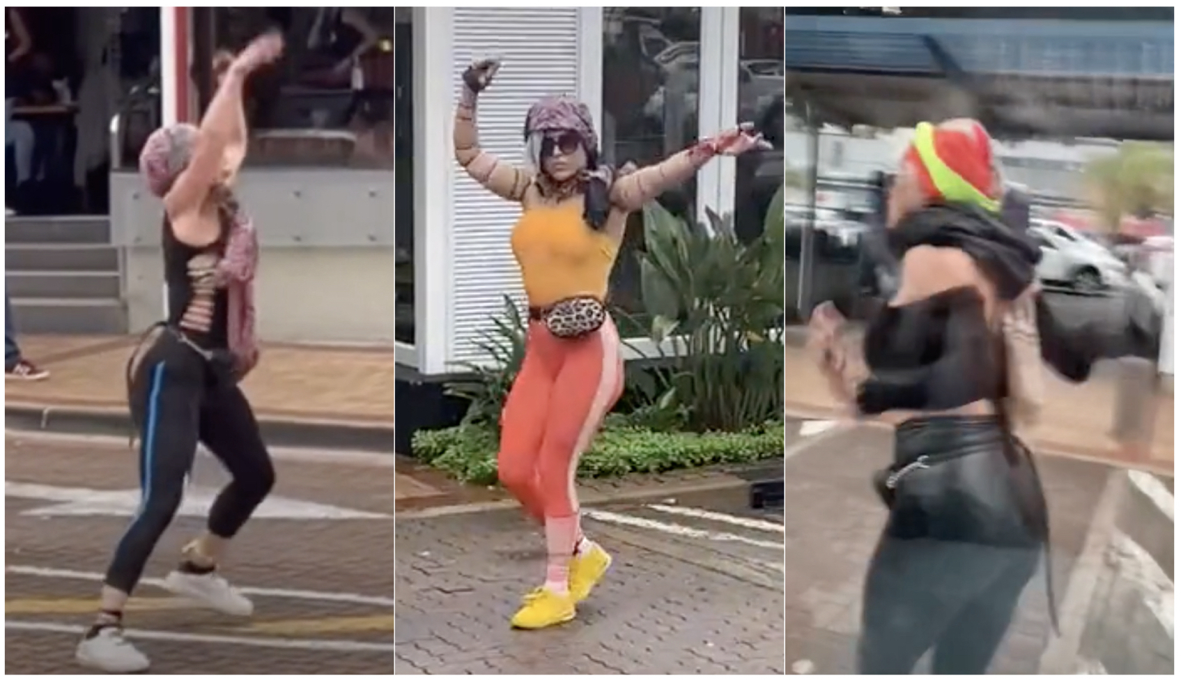 She's become known as the Dancing "Mad Woman" Jogger and her videos are a little crazy but she's making us all smile!