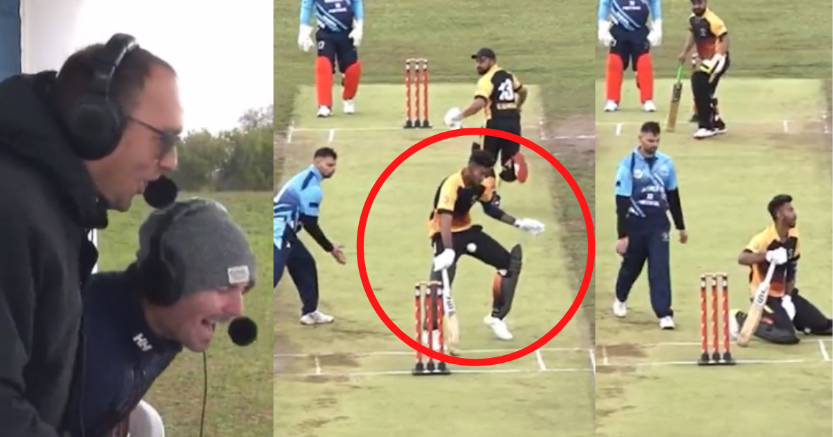 Oooofff! Commentators Can't Stop Laughing After Cricketer Gets Hit in the "Gonads"