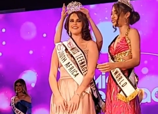 South African Wins Multiple Awards At "Miss Teenager" Pageant in Panama!