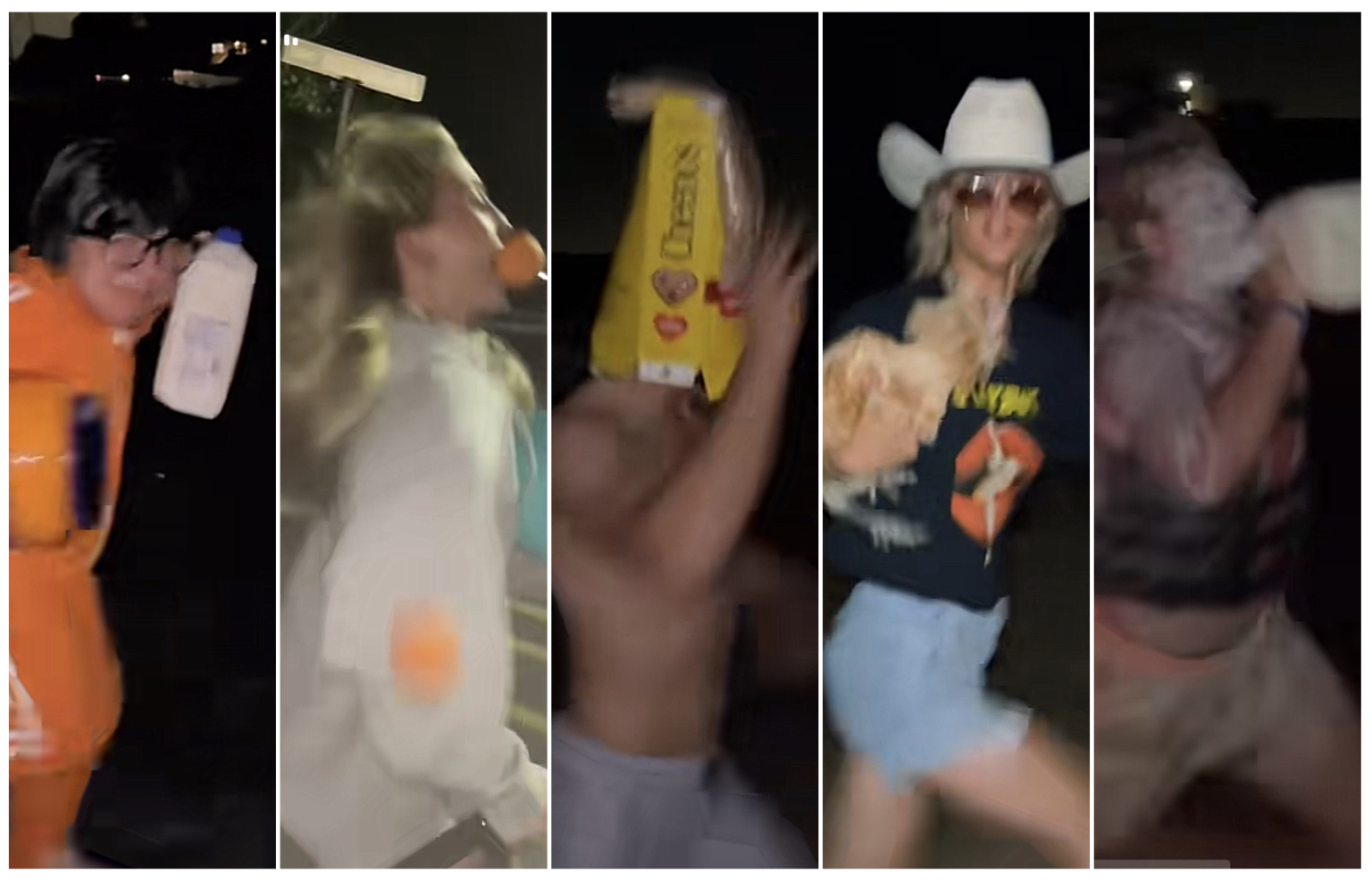 Watch: People Running With Stuff in The Middle of The Night is The Funniest Trend!