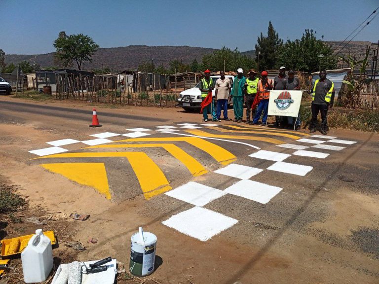 Community Came Together to Paint Invisible Speed Humps