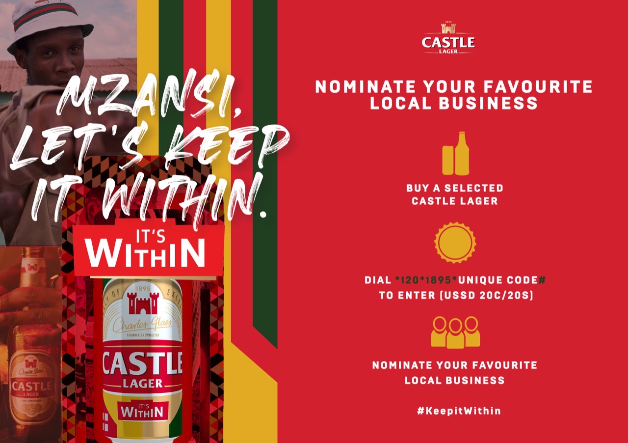 South African Beer is Backing Local Businesses! This is "Keep it Within"!