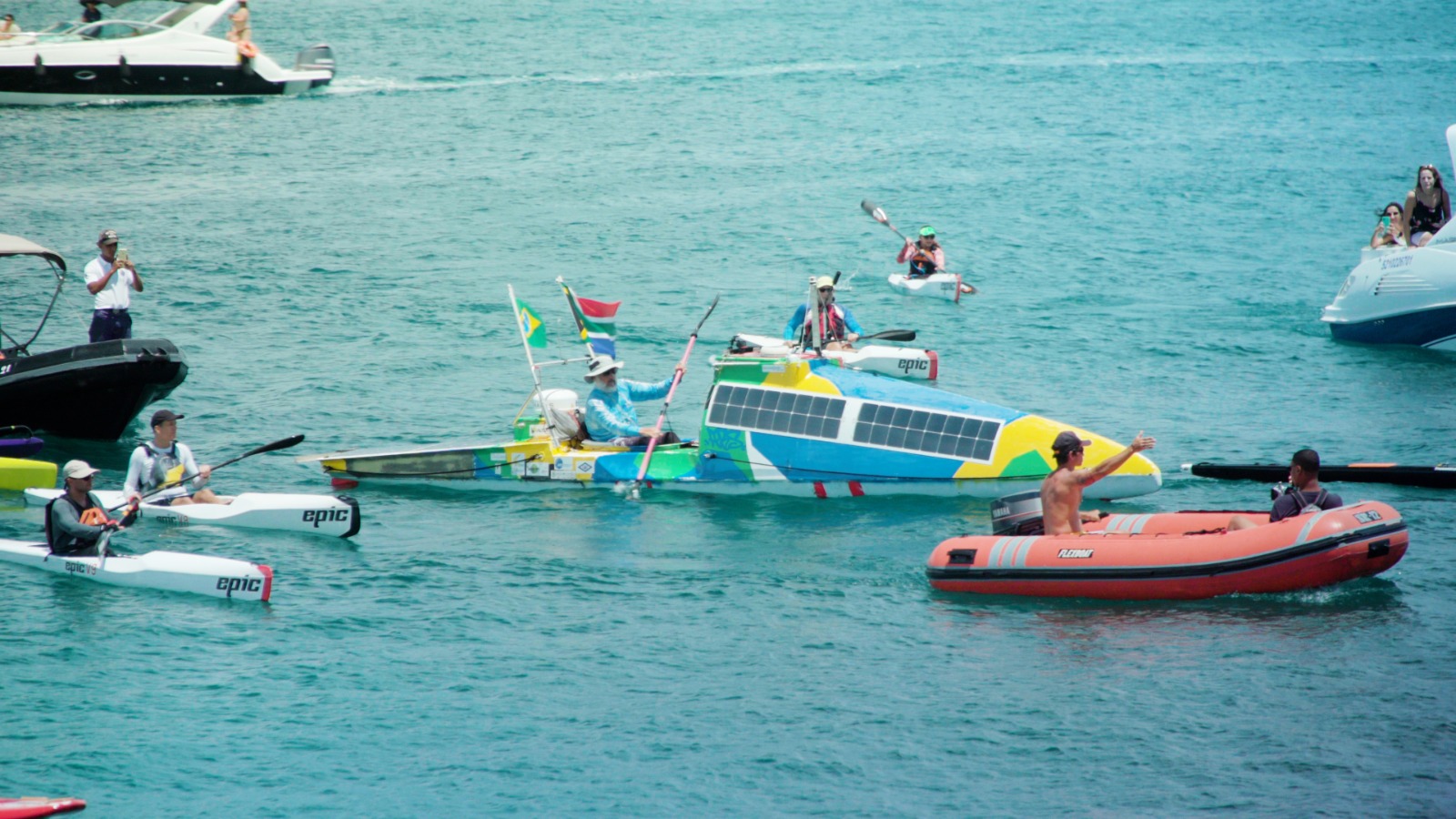 First Person to Cross Southern Atlantic Ocean on a Kayak - South African Makes History!