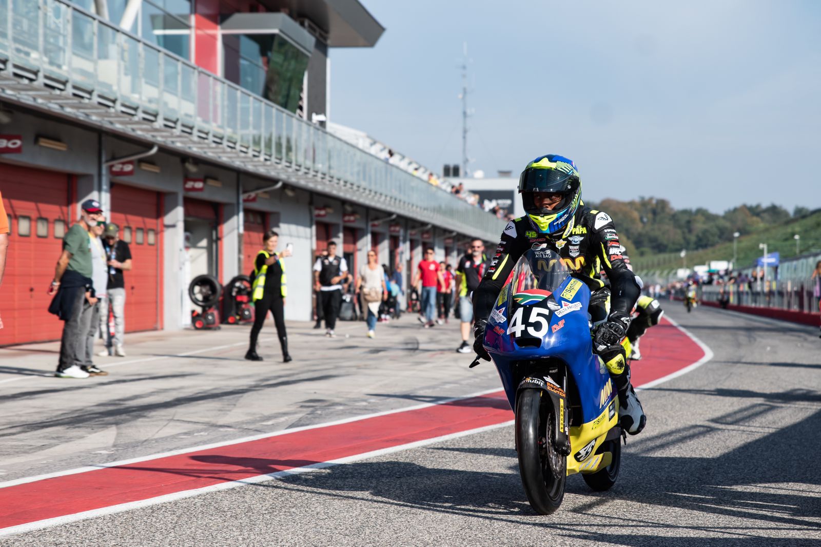15-Year-Old South African Taking On Italian Motorcycle Championship!