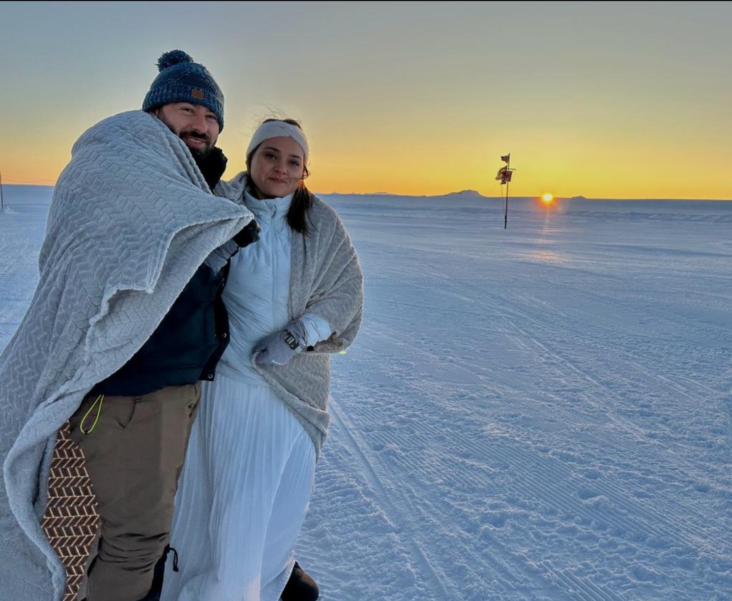 Love on Ice: South African Couple's Dream Wedding in Antarctica