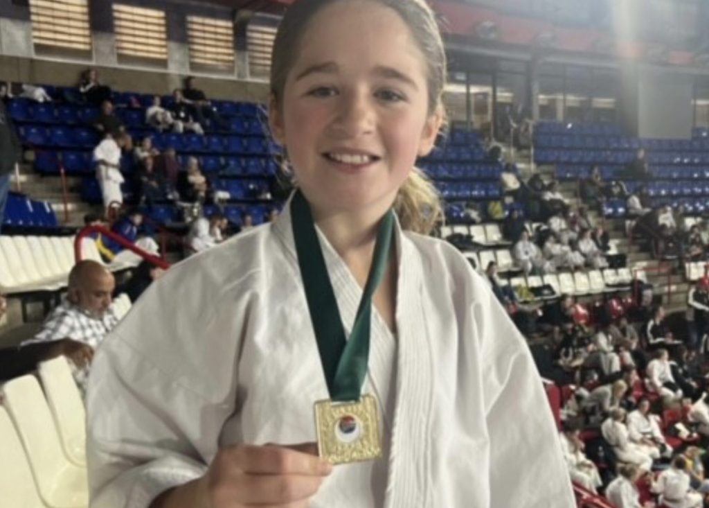 At Just 11 Years Old Layla Will Represent SA for Karate!