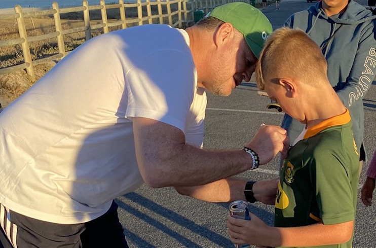 Rassie's Beach Walk Unites South Africans in Joy and Gratitude