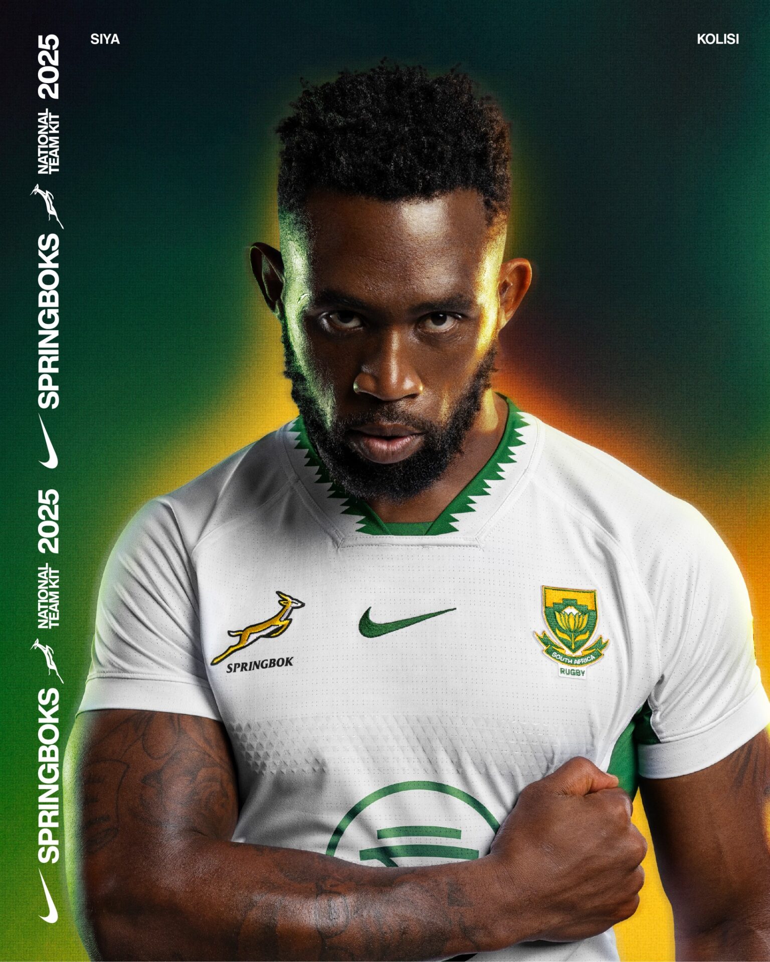 Green, Gold And Glorious: New Springbok Kit Fuses Pride With Progress