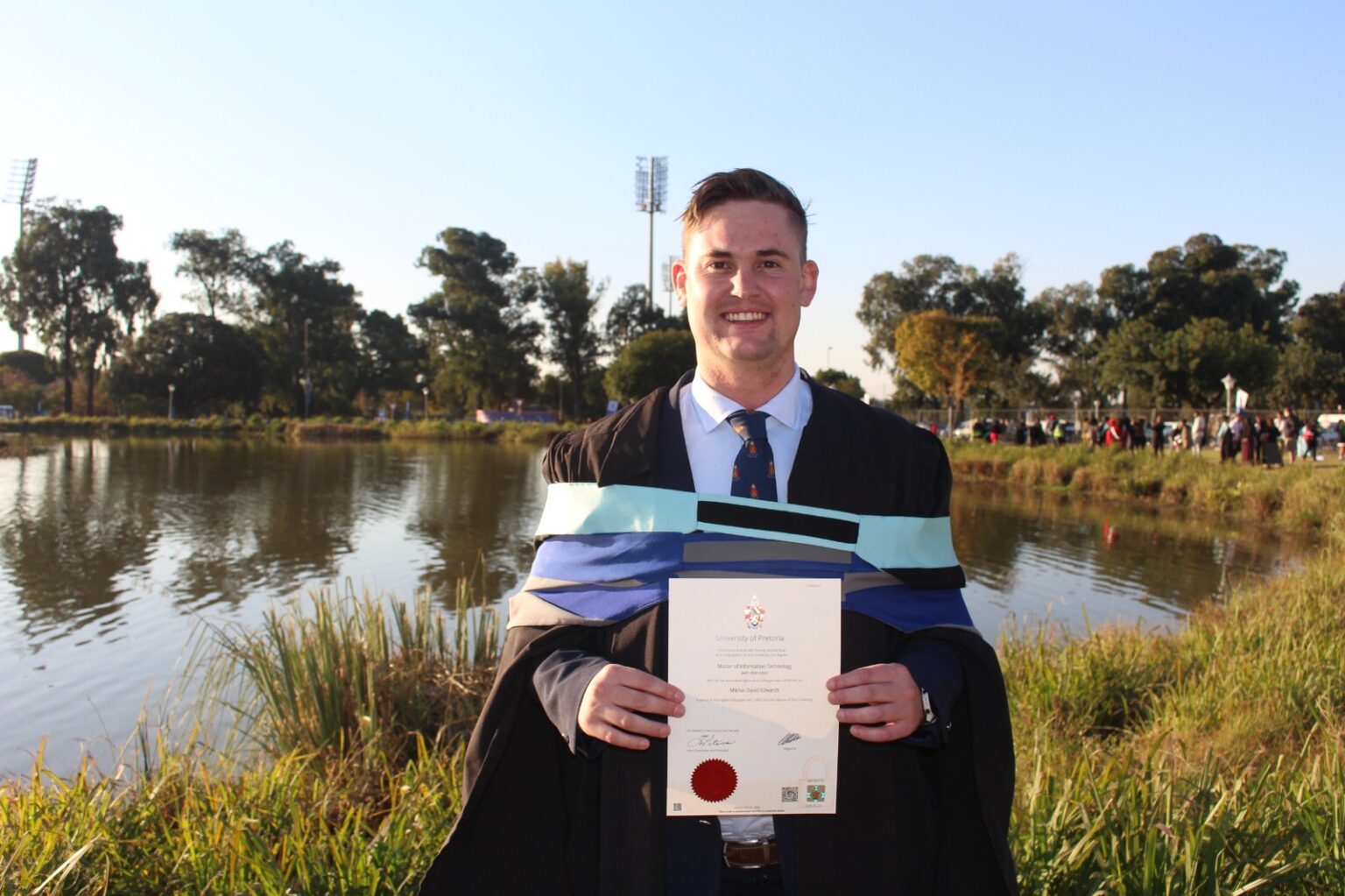 SA Graduate Completes 2-Year Master's in Just 10 Months