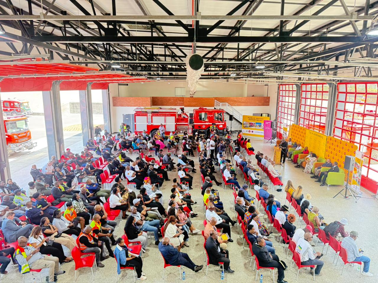 Joburg Gets Brand New Central Fire Station in Marshalltown