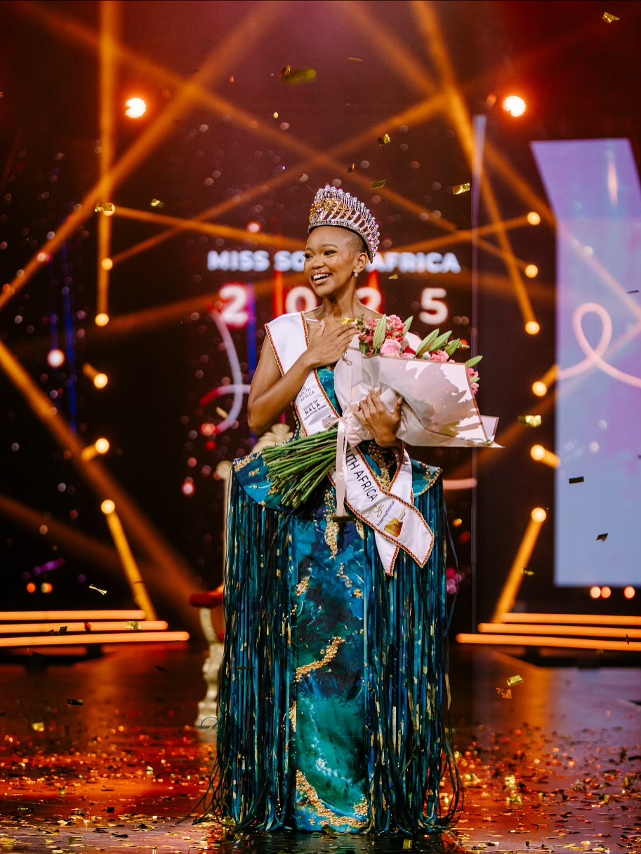 Qhawekazi Mazaleni Scoops Crown as Miss South Africa!
