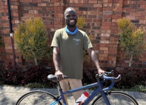 Happy Has an Even Bigger Smile With His New Set of Wheels