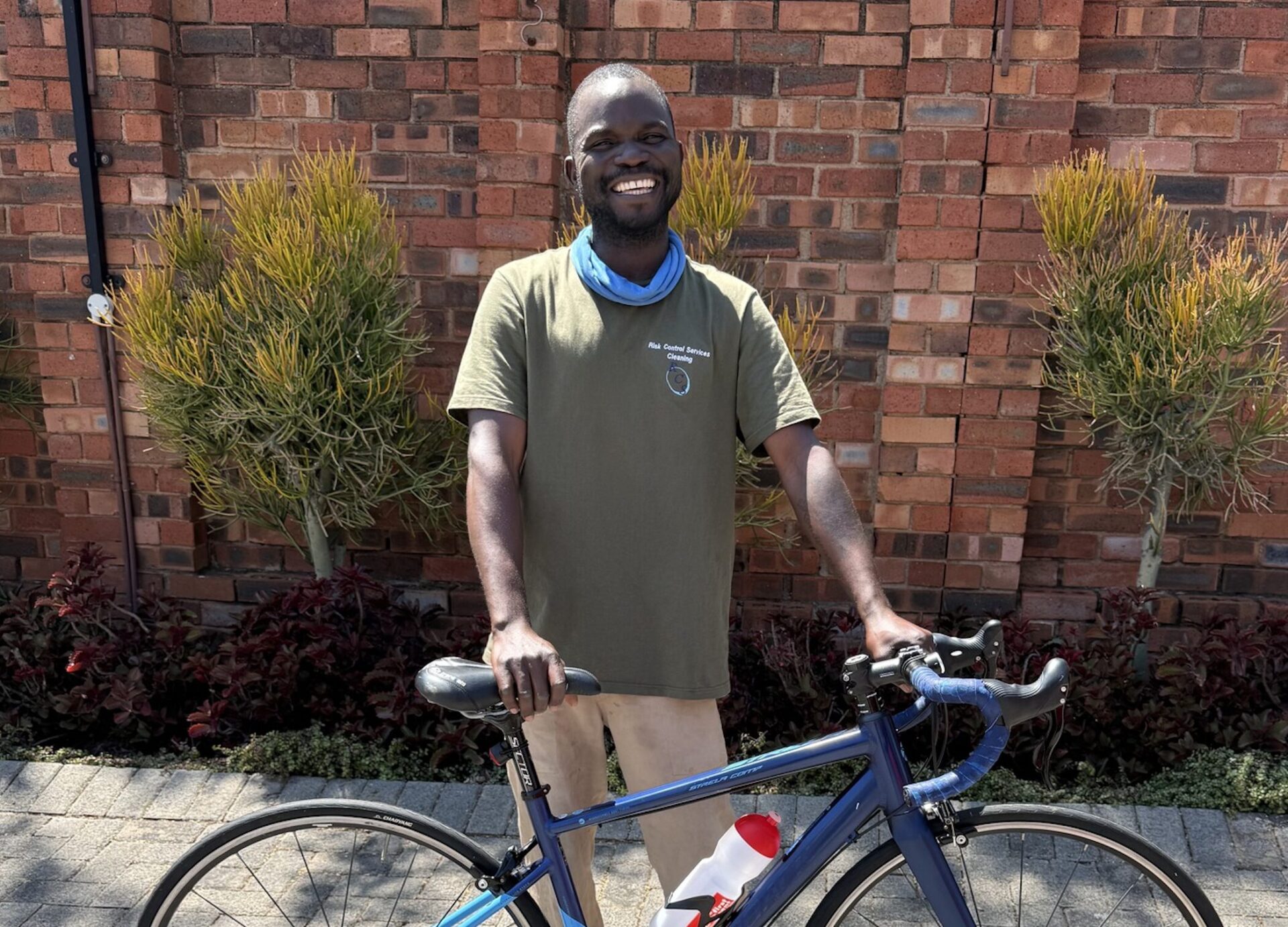 Happy Has an Even Bigger Smile With His New Set of Wheels