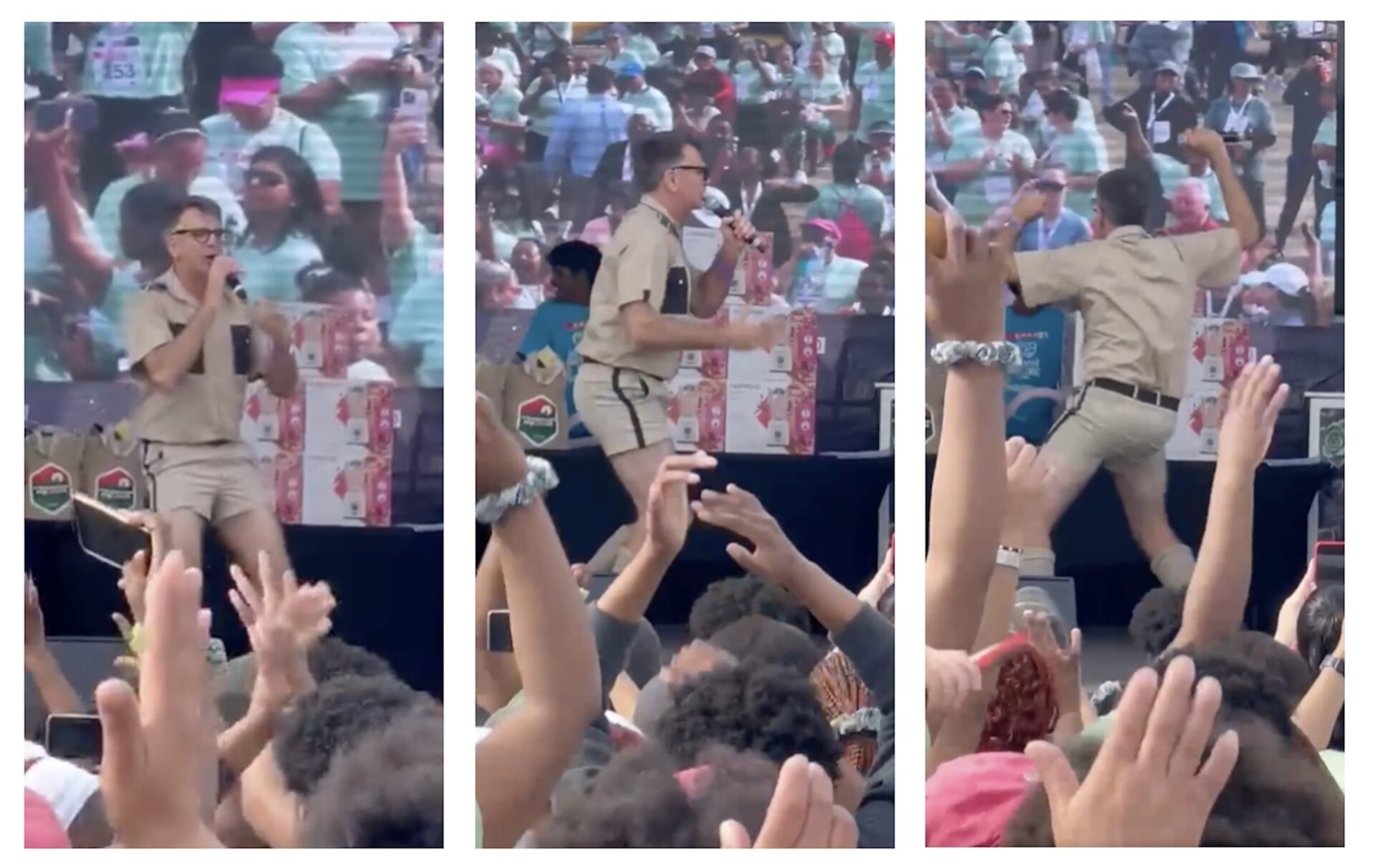 Watch: Gino Fabbri Steals The Show With “Sexy” Wiggle