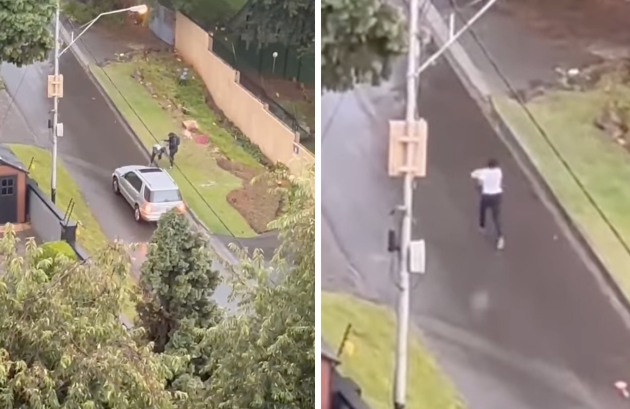 Woman Saved Robbery