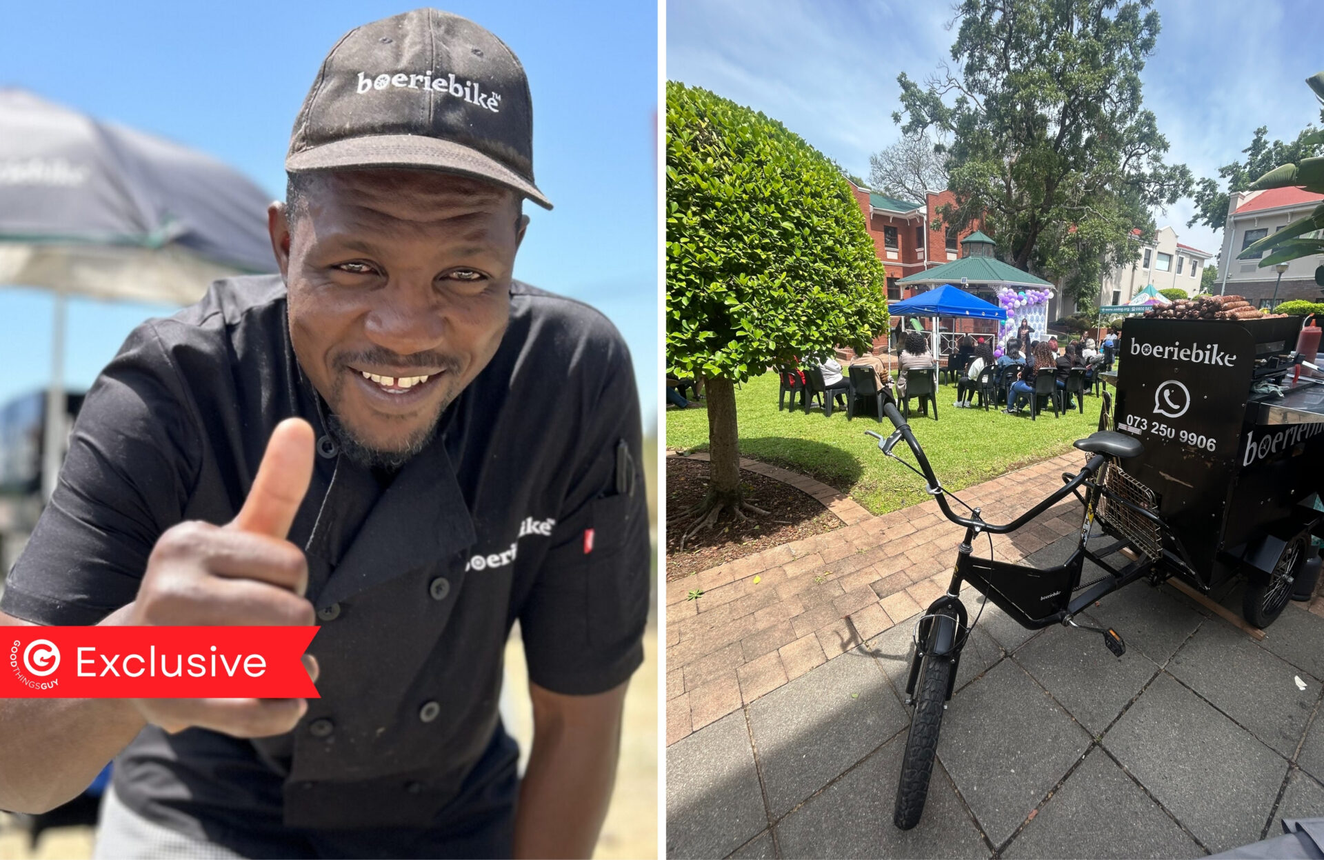 BoerieBike is on a Roll... And Changing Lives Along the Way!