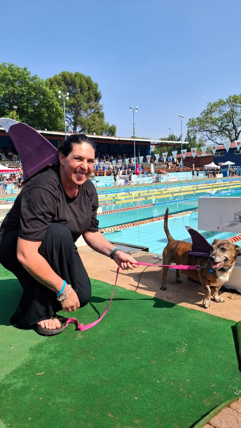 Brinjal the Gala Pup Proves You’re Never Too Old to Make Waves
