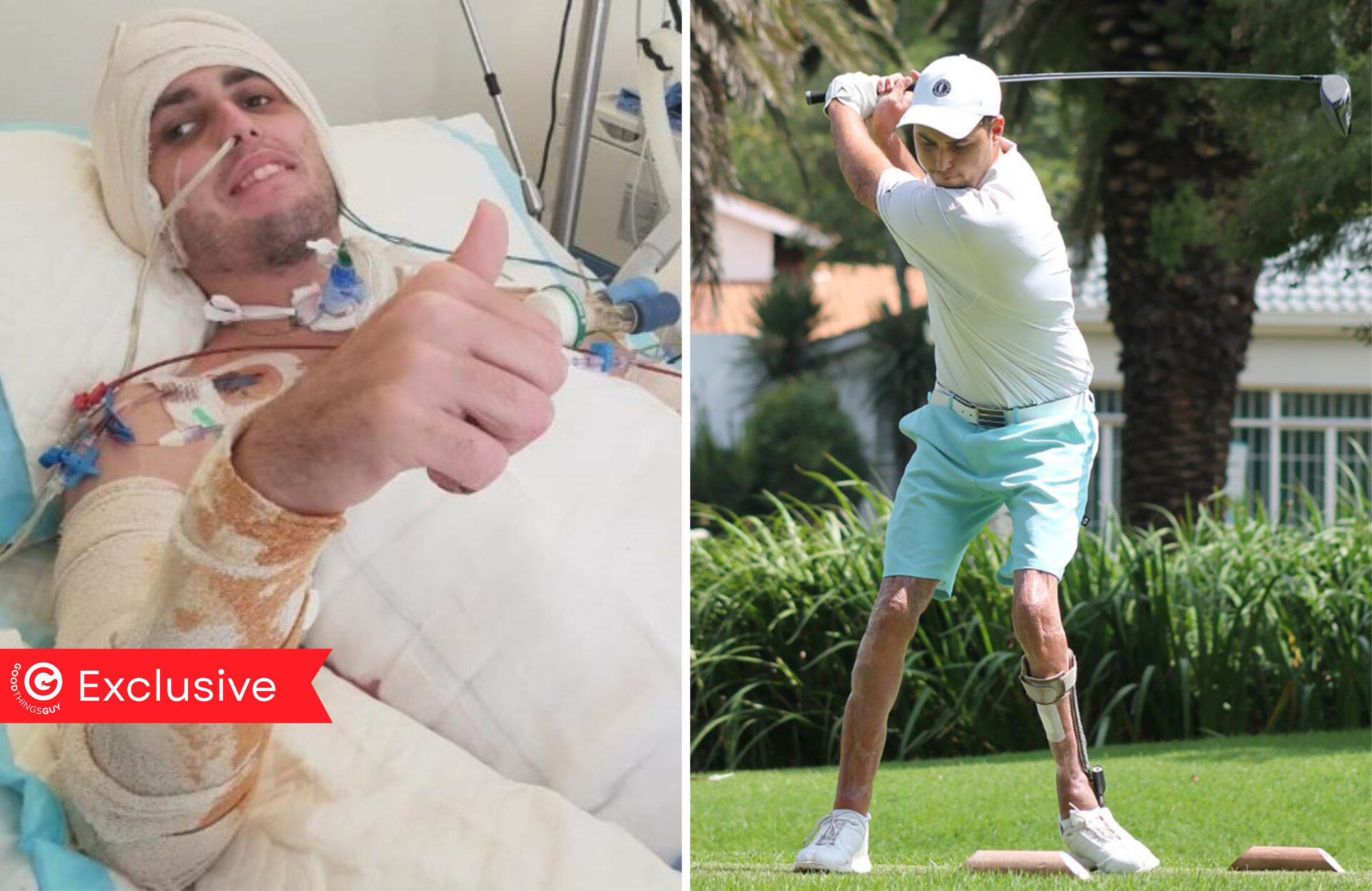 After 413 Days in ICU (And a R21 million bill), Kelvin van Baalen is Thriving