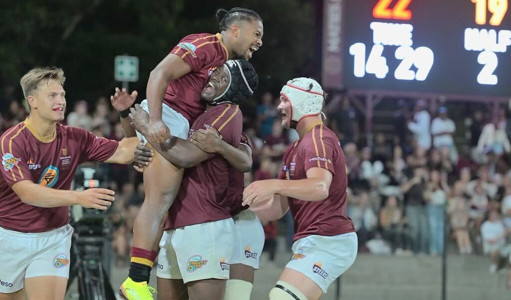 Varsity Rugby Fans Campus Signs Steal the Show in Varsity Rugby Cup