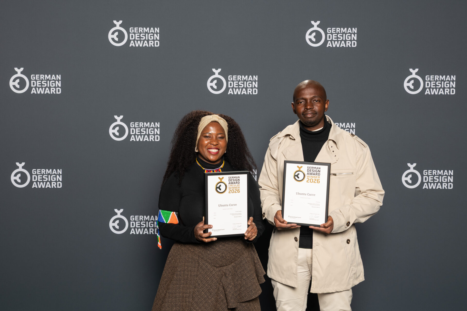 Mangaliso Mtetwa's 'Ubuntu Curve' Scores Double Win at German Design Awards