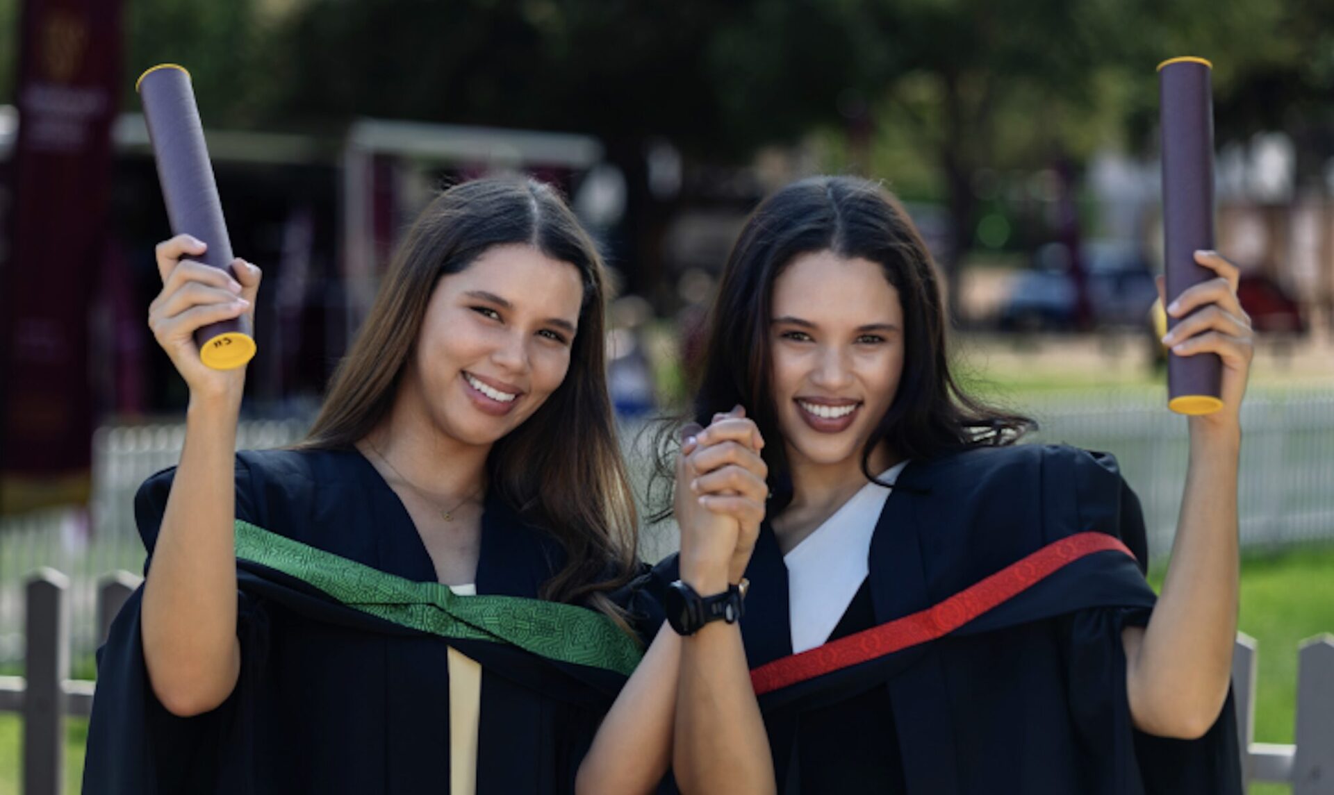 Twins Gradute