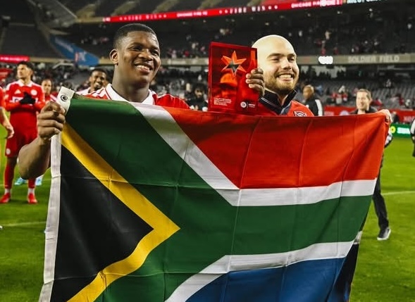 Mbekezeli Mbokazi Flies the South African Flag High After Man of the Match Performance