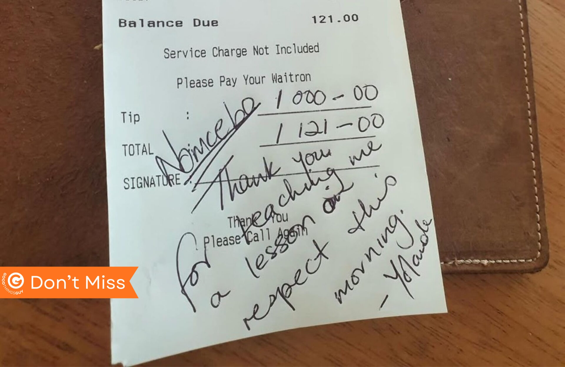 Service Tip
