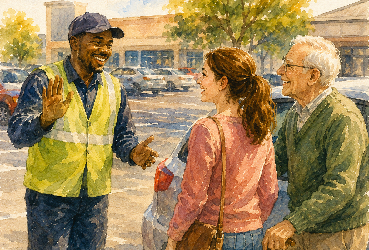 The Car Guard Who Became Grandpa’s Friend