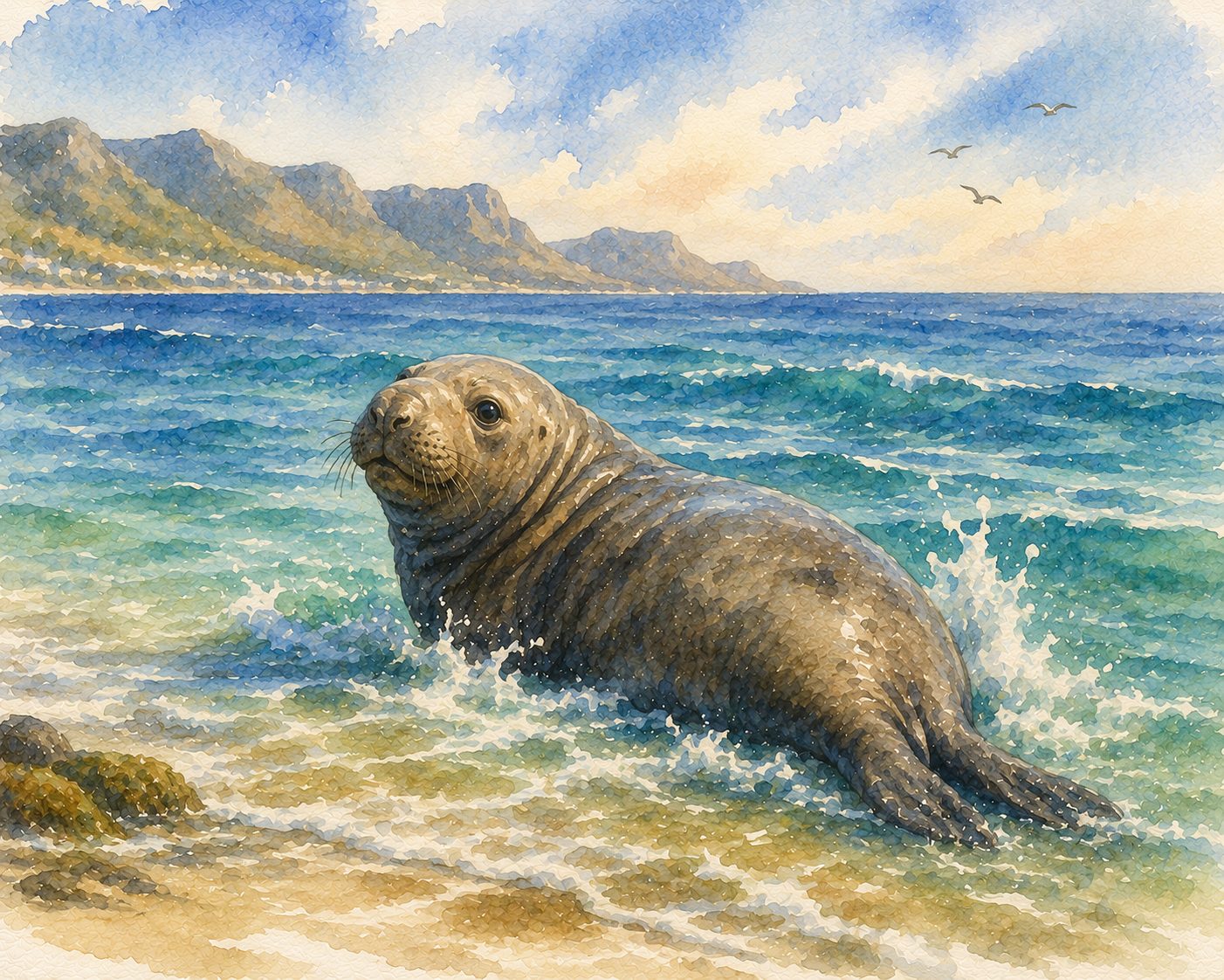 The Giant Seal Who Visited a Town