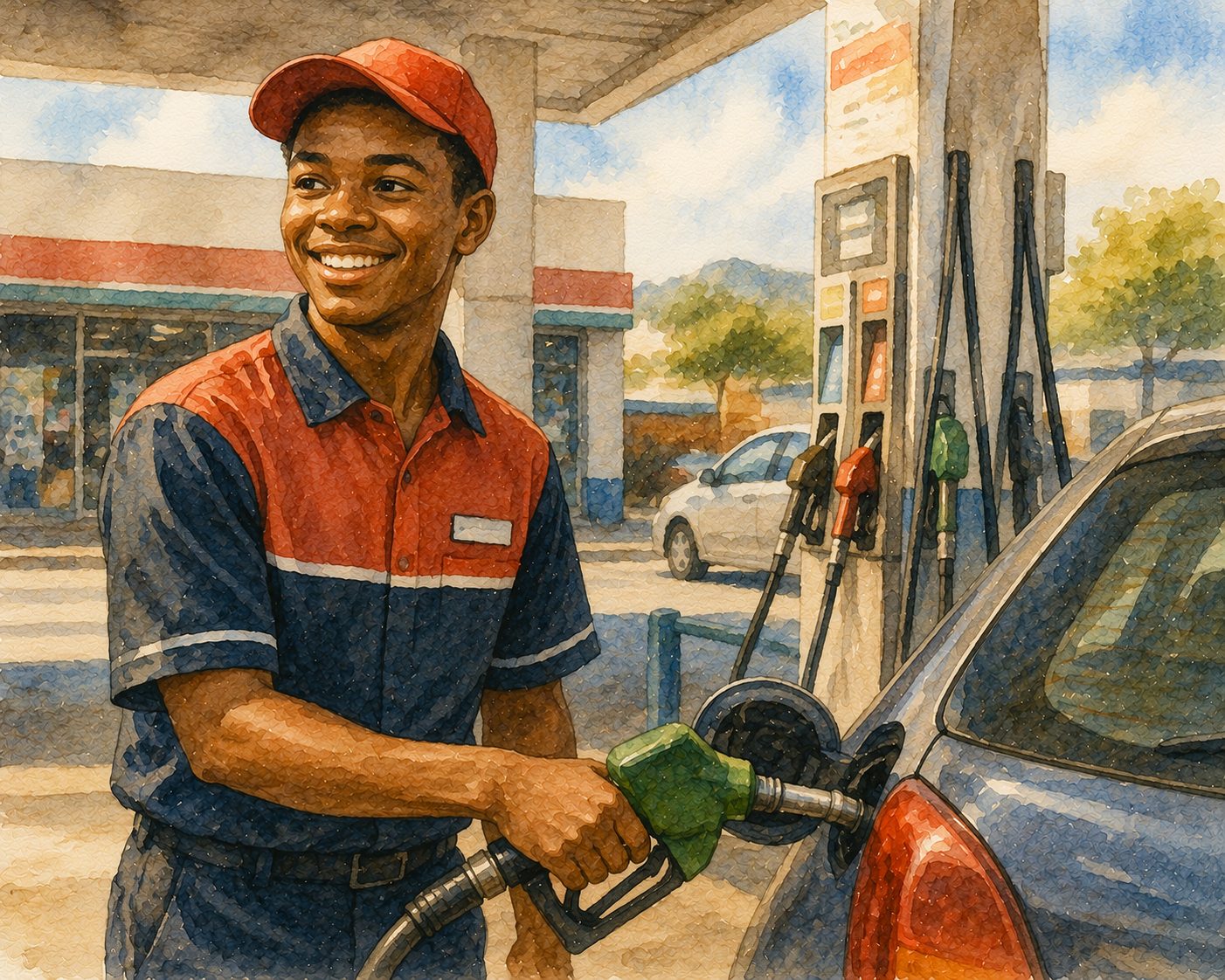 The Petrol Attendant Who Dreamed of Becoming a Doctor