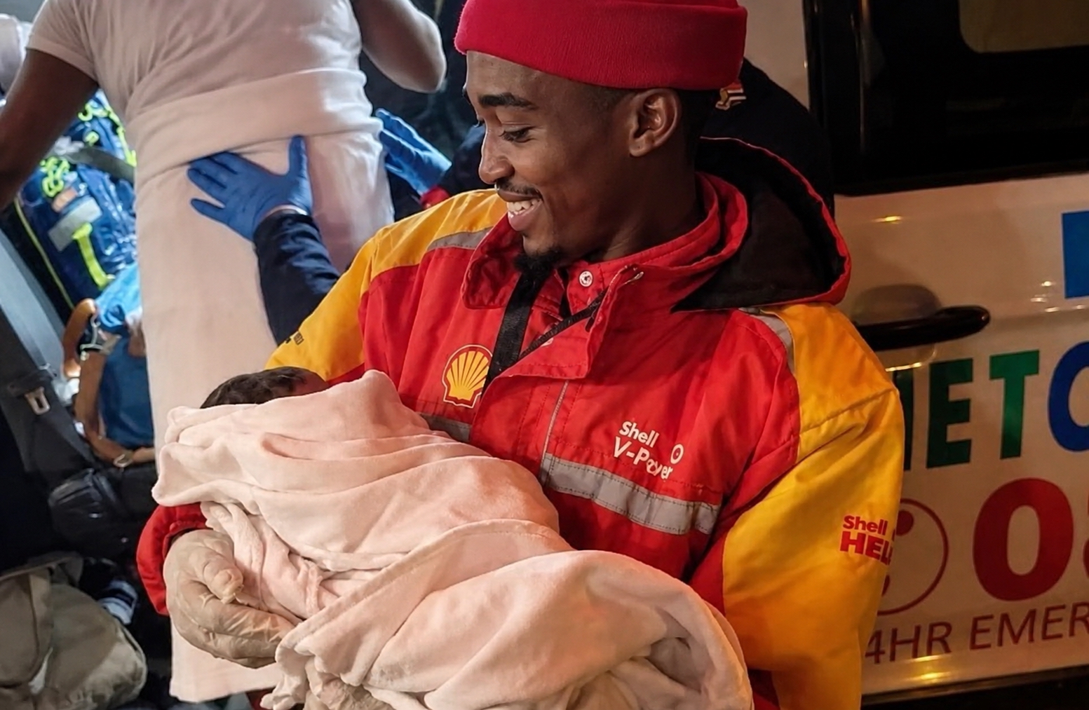 Chevaan Abrahams - R62,000 Raised for Petrol Attendant Who Helped Deliver Baby