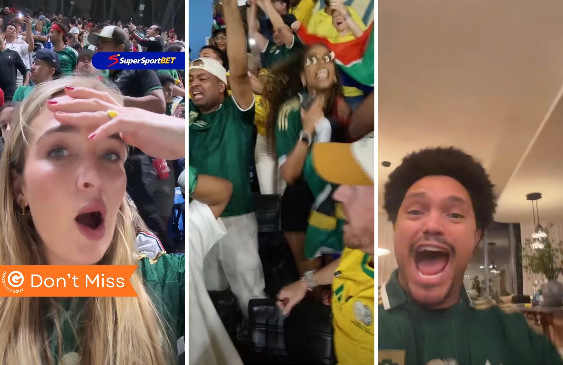 Fans React Bafana