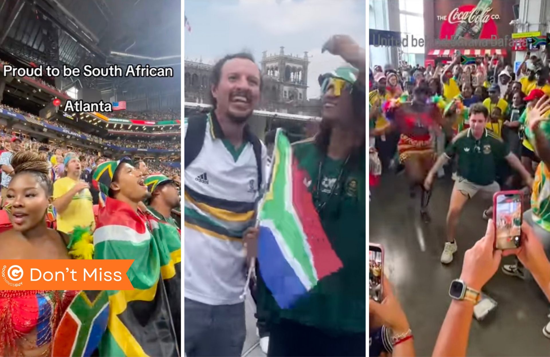 Watch South African Supporters Making Waves at the FIFA World Cup