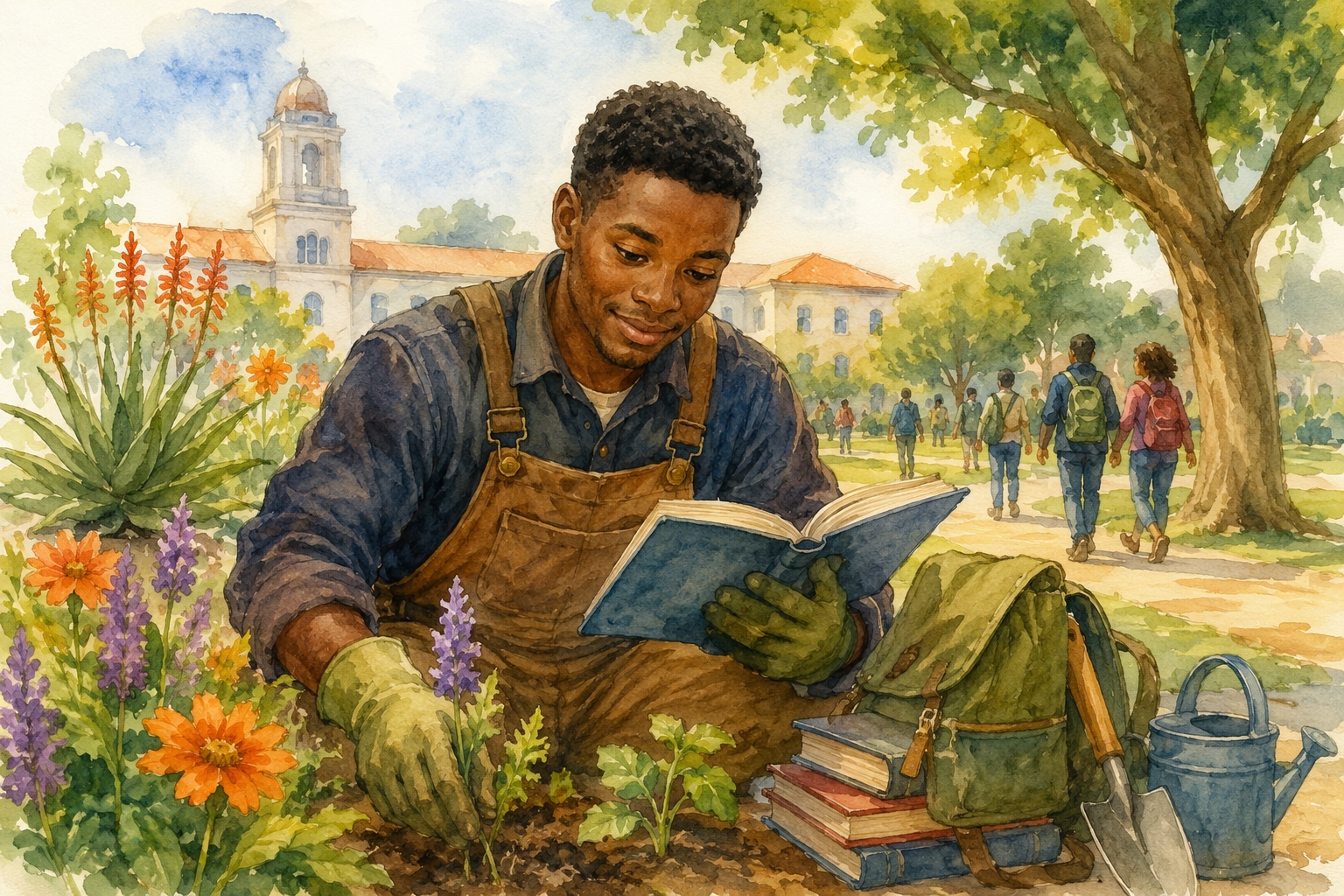 The Gardener Who Grew His Dreams