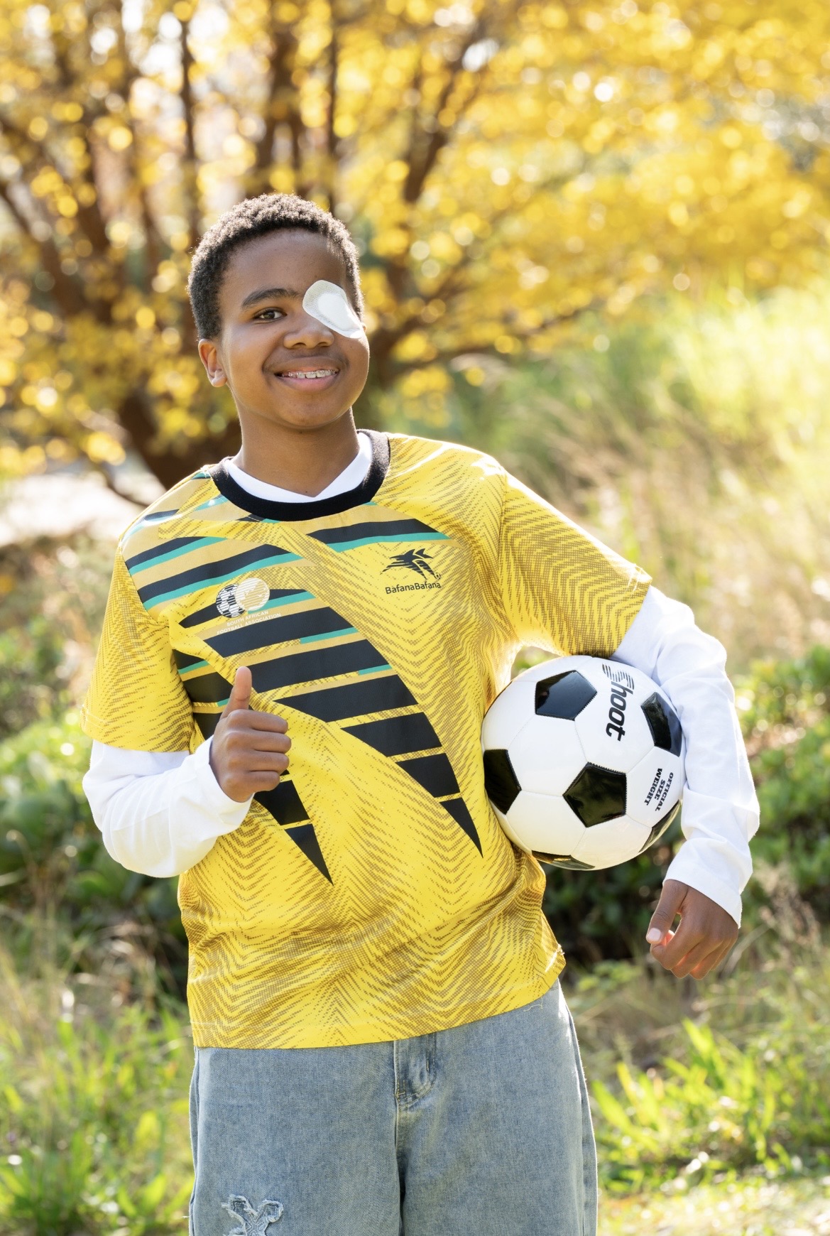 Hospital Corridors Light Up as Young Patients and Nurses Catch the Bafana Spirit