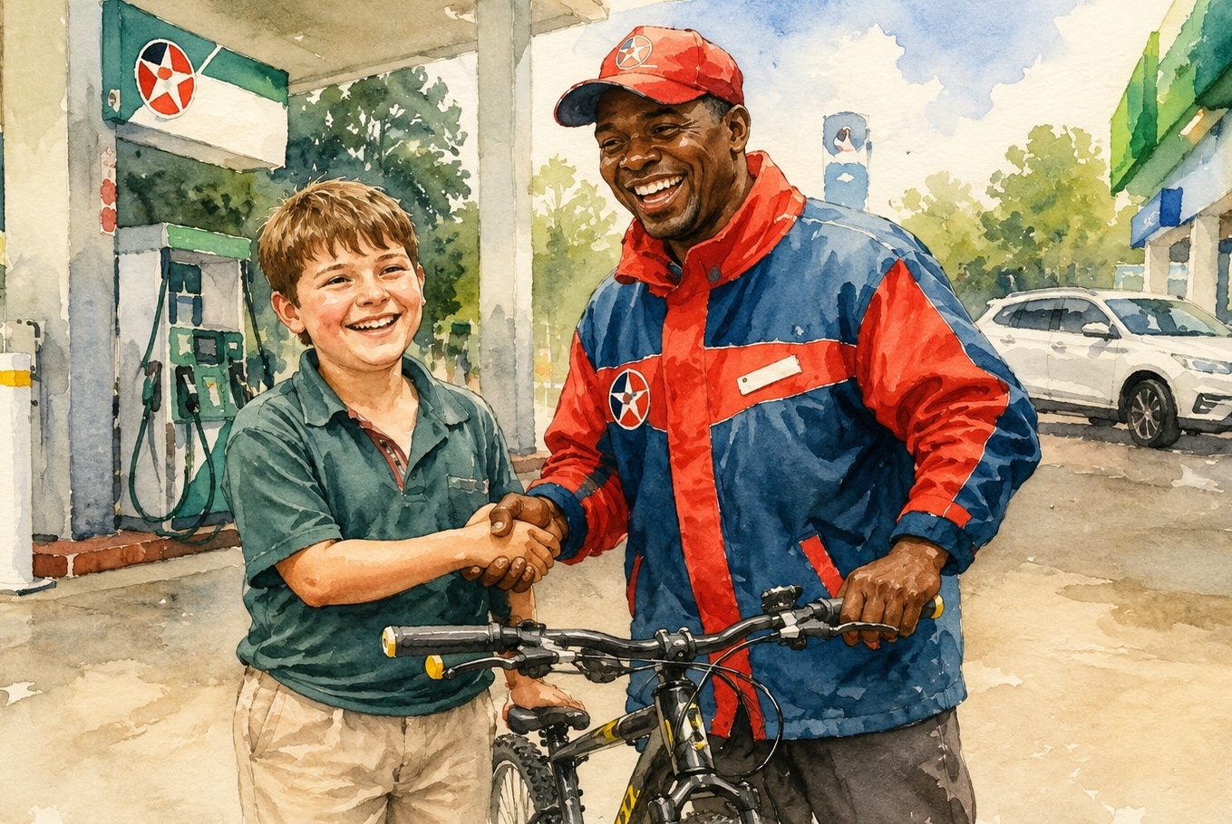 The Bicycle That Brought Two Friends Together