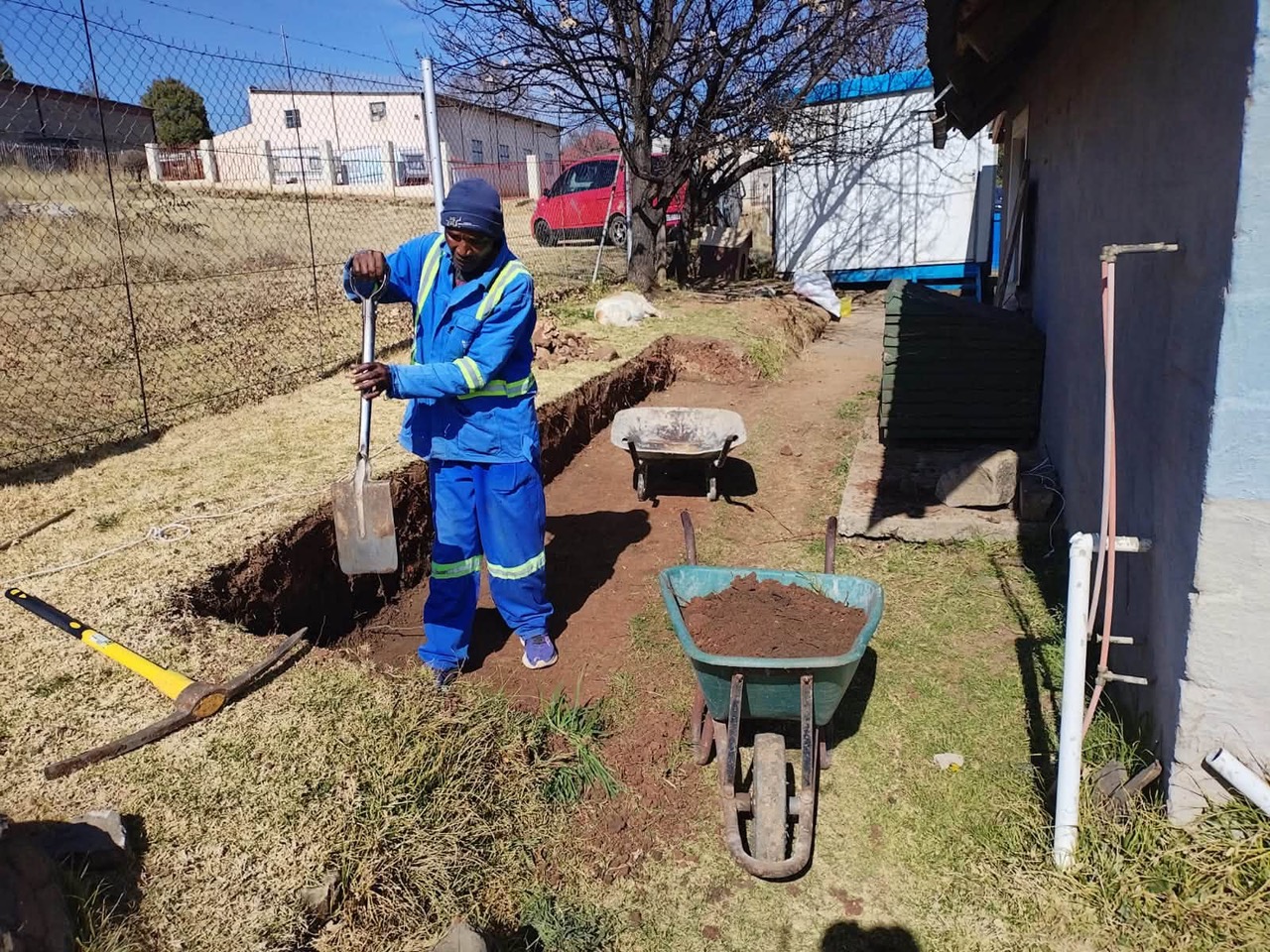 Cluny Breaks Ground on New Isolation Ward for Sick Animals!