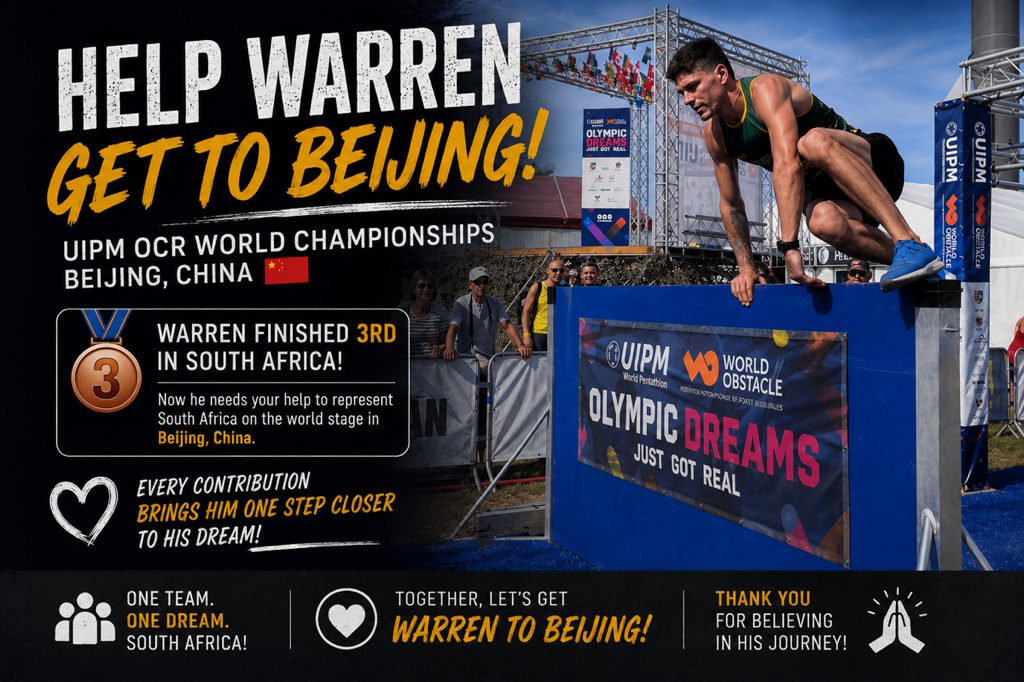 How Warren Turned His Life Around and Earned His Place on Team South Africa
