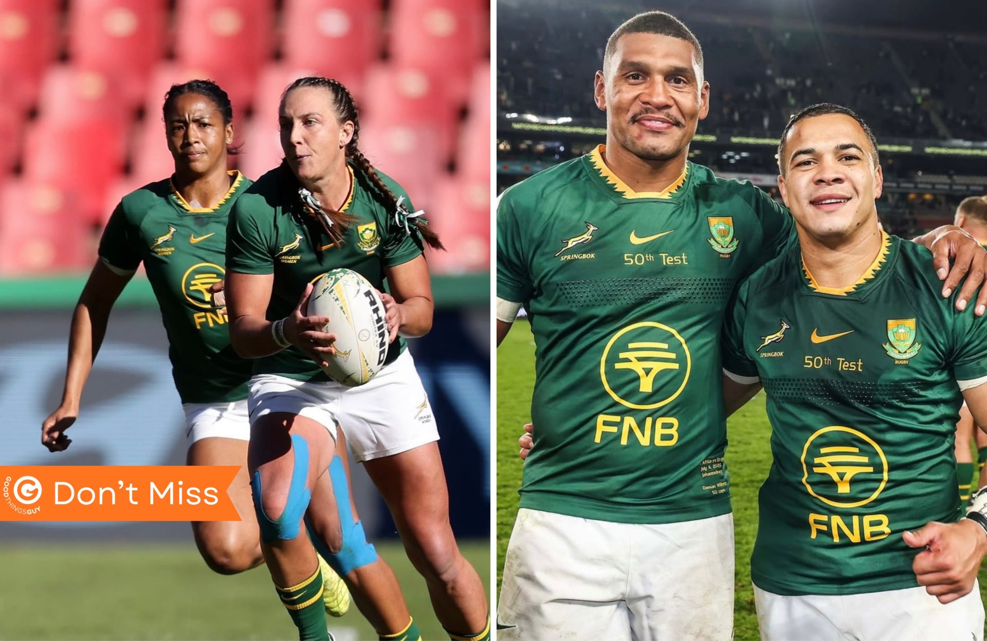 South Africa’s Rugby Teams Take Centre Stage
